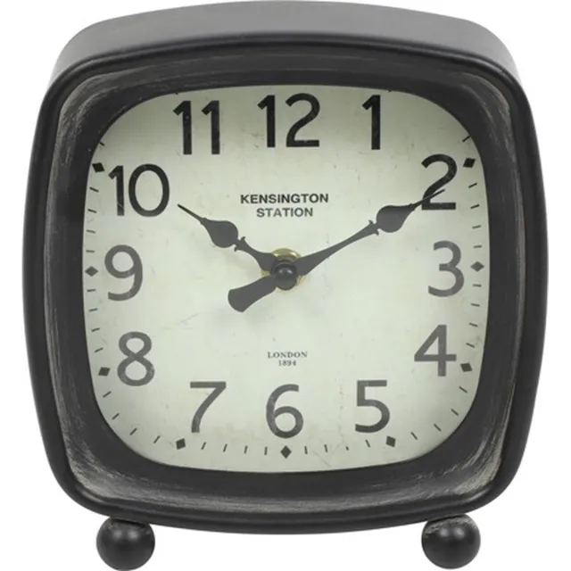 Countryfield Tafelklok Odell wit/zwart