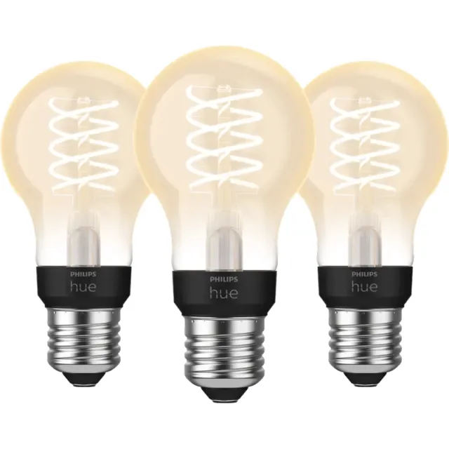 Philips Hue Filamentlamp White Standaard E27 - 2023 - 3-pack