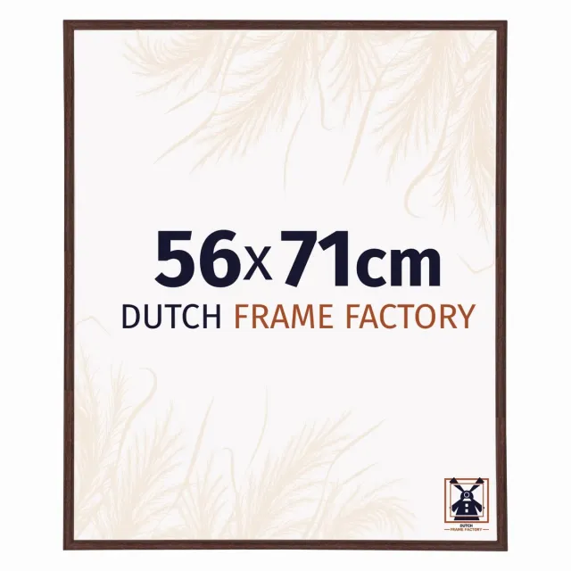 Dutch Frame Factory Fotolijst 56x71 cm - Kunststof - Bruin - Angers