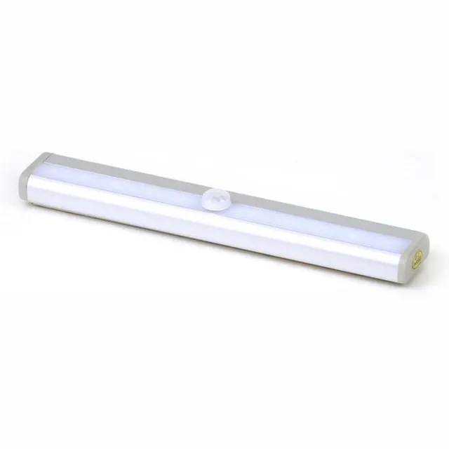 Groenovatie LED Kastverlichting - 1W - 4xAAA Batterijen - Sensor - Warm Wit - Aluminium