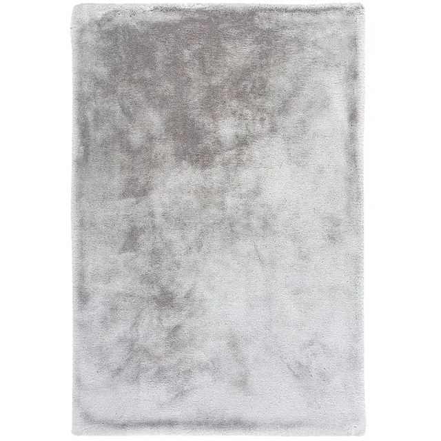 Dutch XXL Fluffy Vloerkleed | Tapijt | Boundless | Uni | Grijs | 80x150 cm