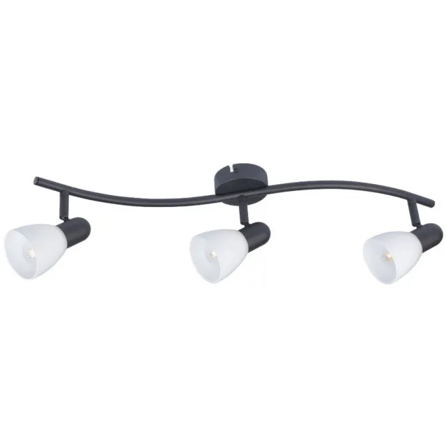 Rabalux Plafondlamp - 3x E14 fitting - IP20 - Zwart - Soma
