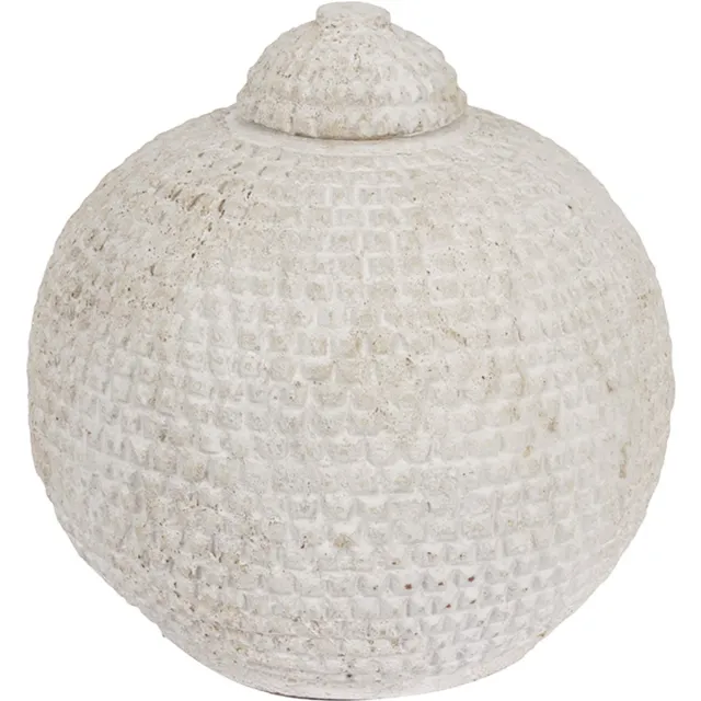 Pole to Pole Keramische Vaas Trotol Alus Nangka White