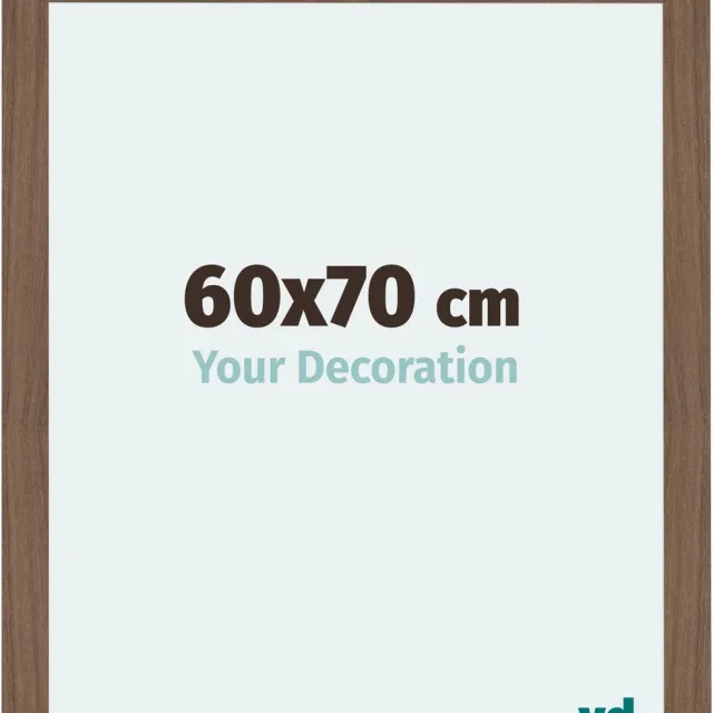 yd. Your Decoration - Fotolijst 60x70 cm - MDF - Walnoot Donker - Mura