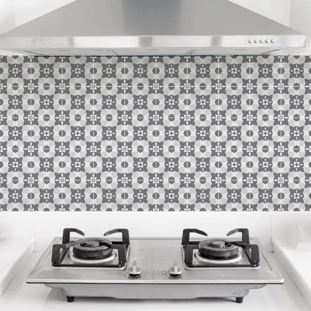 Ambiance Sticker Zelfklevende tegelmuurstickers voor keuken en badkamer - 24 Calimero Azulejo tegelstickers - 24 stickers 10x10cm Multi color