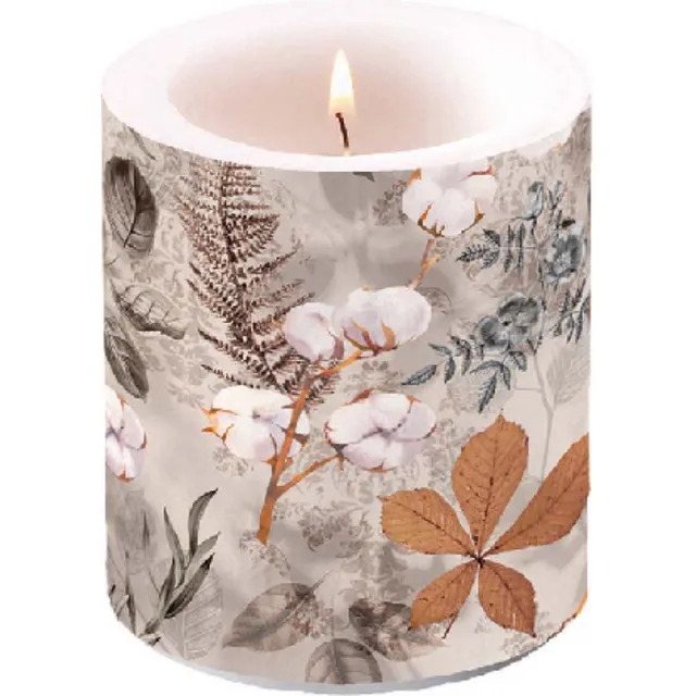 Ambiente Kaars - Medium - Cotton - 45 branduren - Herfst