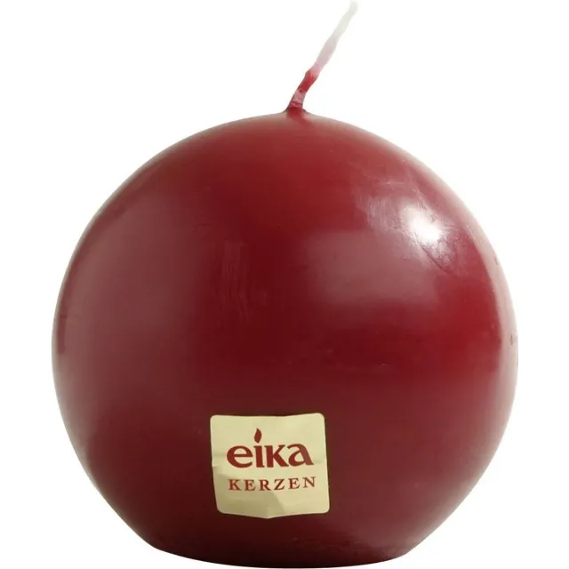 Eika Kogelkaars Bourgondië, Paraffine Wax, 7x7x7 cm bruin