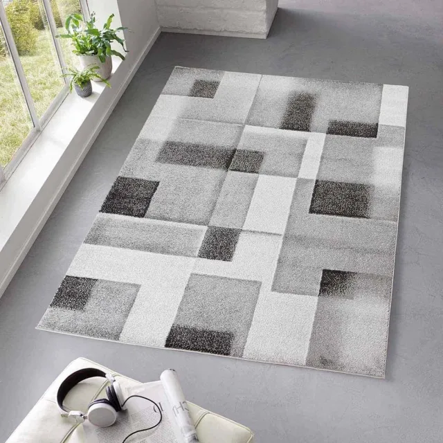 TrueWeave Modern vloerkleed - Cleo grijs 120x160