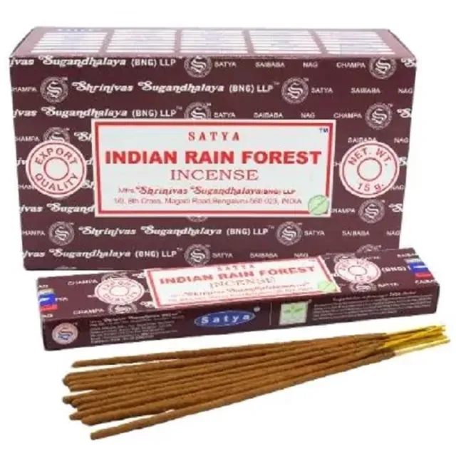 Satya Indian Rain Forest - wierook - doos 12 x 15 gram