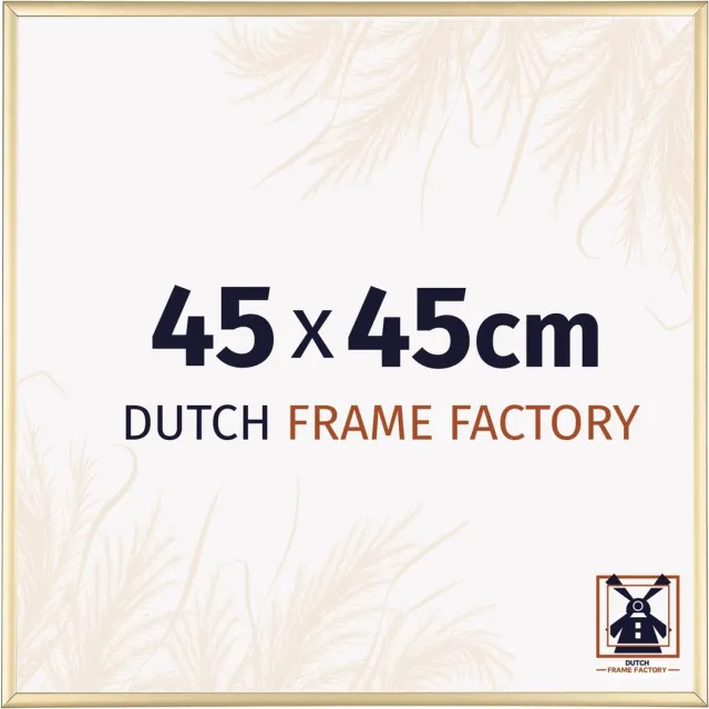 Dutch Frame Factory Fotolijst 45x45 cm - Aluminium - Goud - Kampen