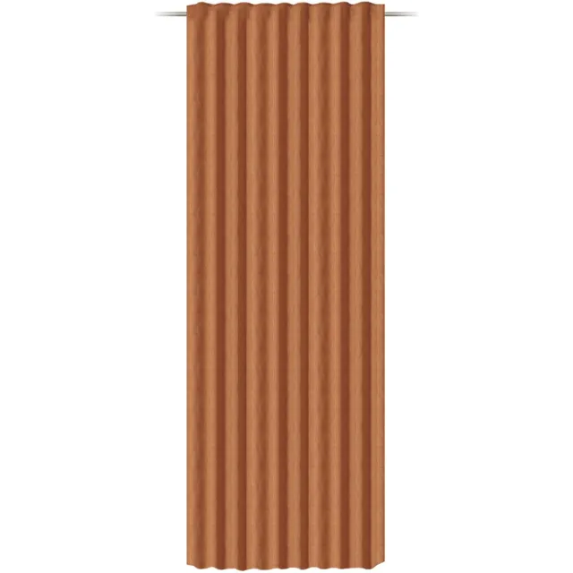 Elbersdrucke Gordijn met verborgen lussen Sunny 255x140 cm terra GelbOrange