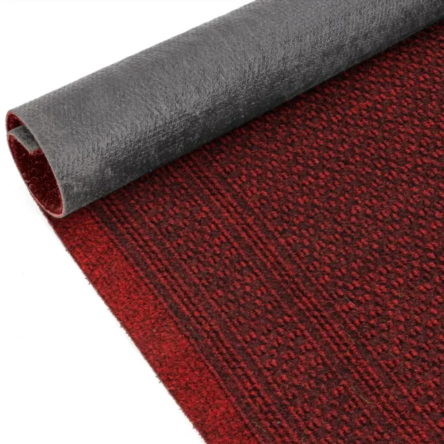 ANRO Loper Aztek Rood 180x80cm – Schoonloopmat Gangloper Vuilvangmat Antislip Op Maat