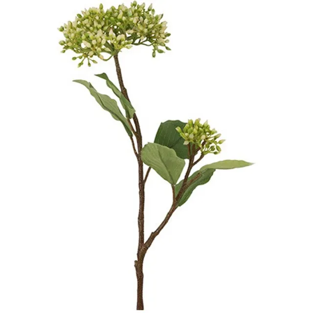 Kunstbloem Knop Cornus Cibil Wit
