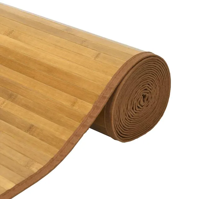 vidaXL Vloerkleed rechthoekig 60x200 cm bamboe naturel, foto 4
