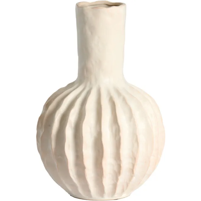 Light & Living Vaas SENAGO - Wit - 27x27x40.5 cm
