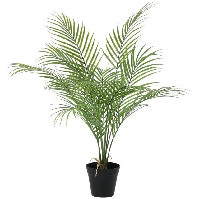 Trendyplants Kunst Kentia Palm – Kentiapalm – Kunstplant – Hoogte 67 cm – Potmaat Ø13cm Groen