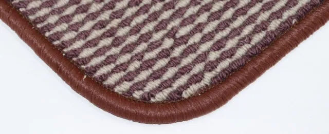 Prima vloerkleden Vloerkleed - Loper - Dirkje - paars - donker rood - ecru - 78x170cm