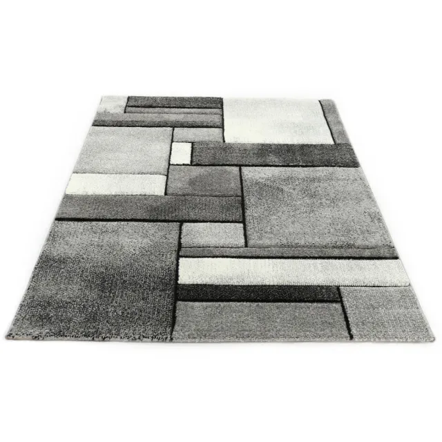 Unamourdetapis Vloerkleed Brilliance 661-95 Grey-80x150 cm grijs