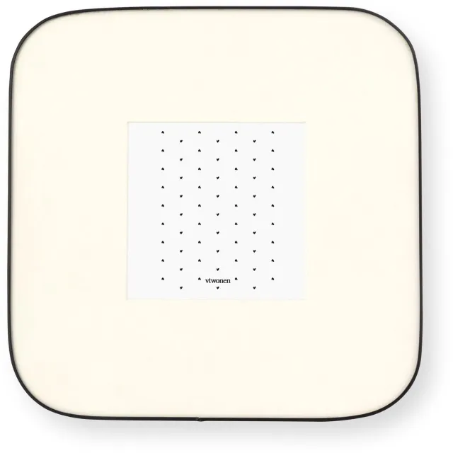 vtwonen Fotolijst - Metaal - Zwart - Passe-partout - 21,5 x 21,5 cm