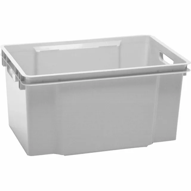 Allibert Maxi Crownest opbergbox 50l grijs - 59 x 39 x 30cm
