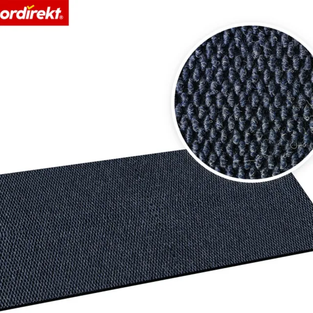 Floordirekt Hong Kong Pro Schoonloopmat - Antislip - Blauw - 100 x 200 cm