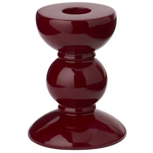 Addison Ross Kandelaar Bobbin Cherry 10cm - Kandelaren rood