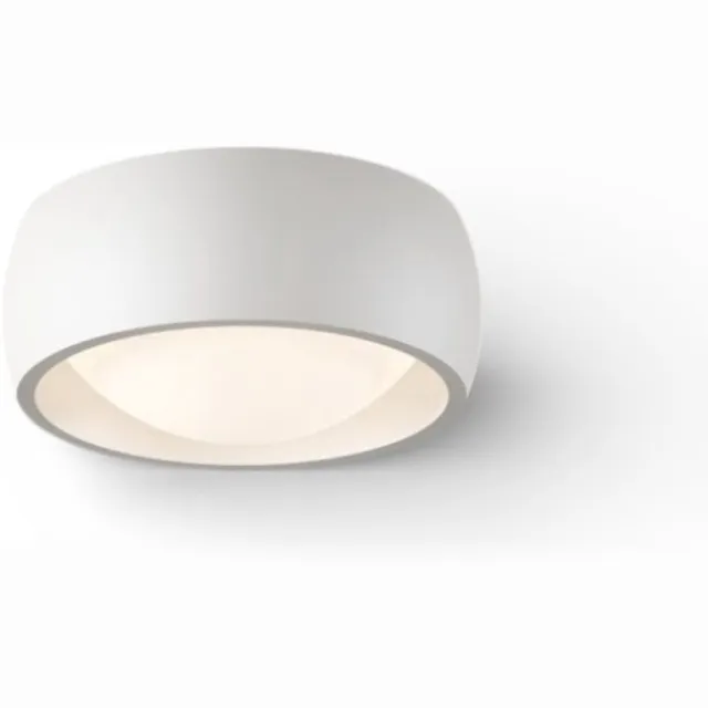 Artdelight Plafondlamp Montana Ø 15 cm wit