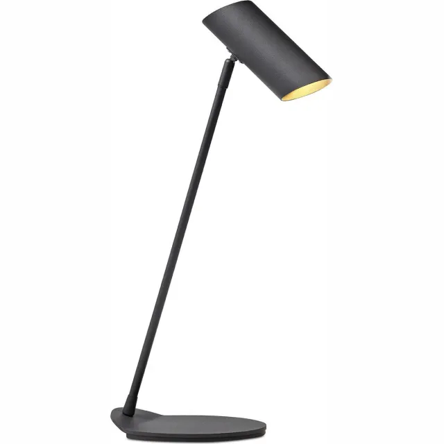 Lucide HESTER - Bureaulamp - 1xGU10 (MR16) - Antraciet