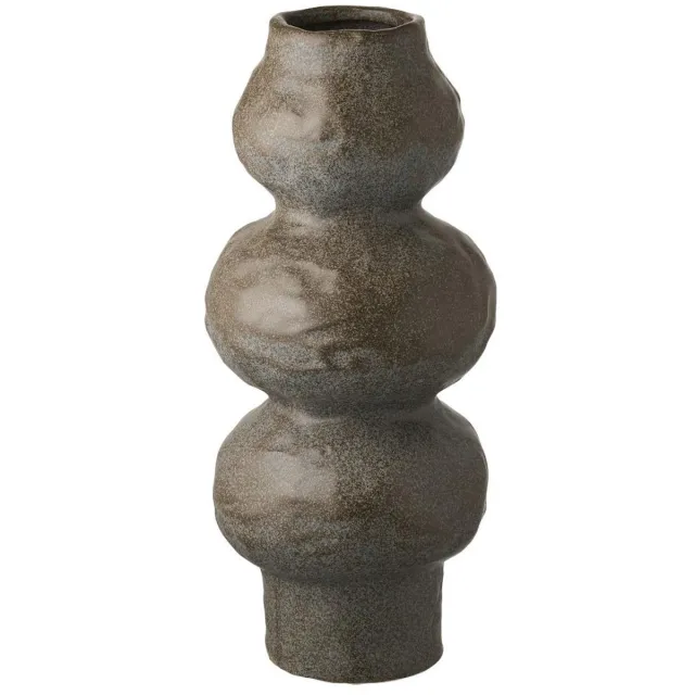 House Nordic Sola vaas Ø14,5cm donkergrijs.