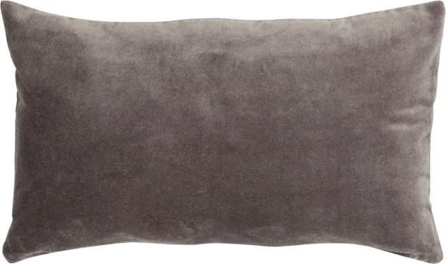Linen & More Velvet Chambray Licht Grijs Kussen -30 X 50