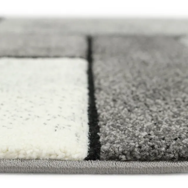 Merinos Vloerkleed Brilliance 661-95 Grey-120x170 cm grijs