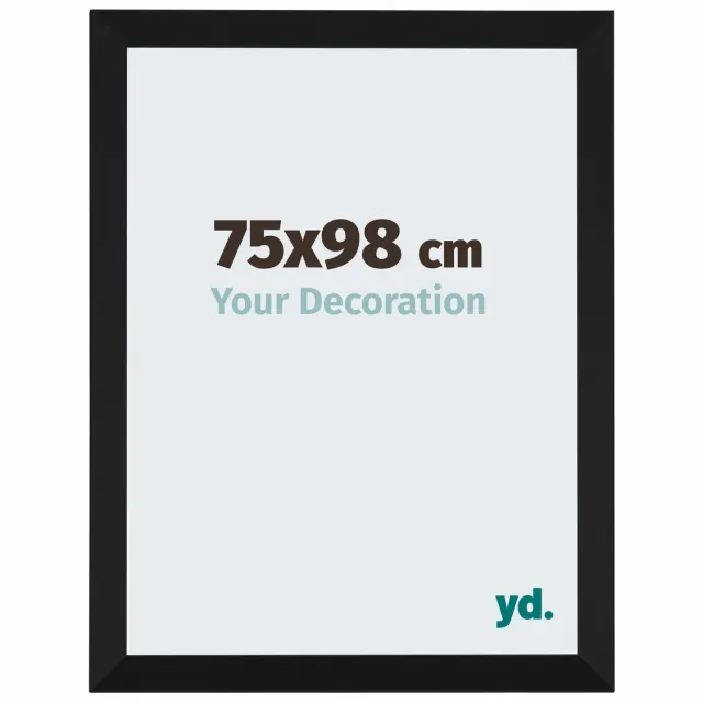 yd. Your Decoration - Fotolijst 75x98 cm - MDF - Zwart Mat - Catania