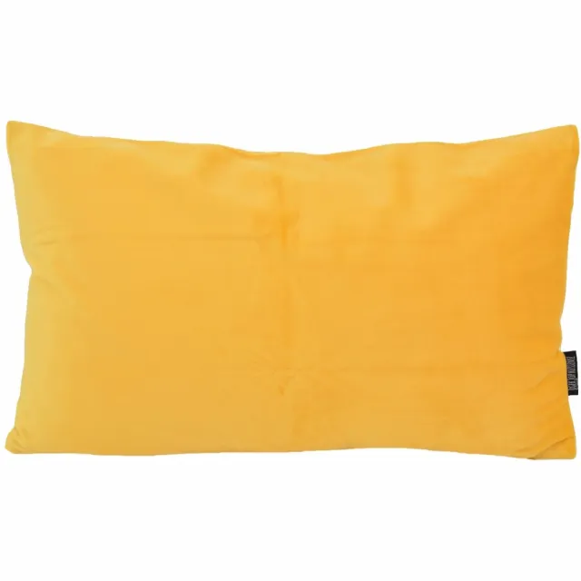 Gek op Kussens! Sierkussen Velvet Donkergeel Long | 30 x 50 cm | Velvet/Polyester