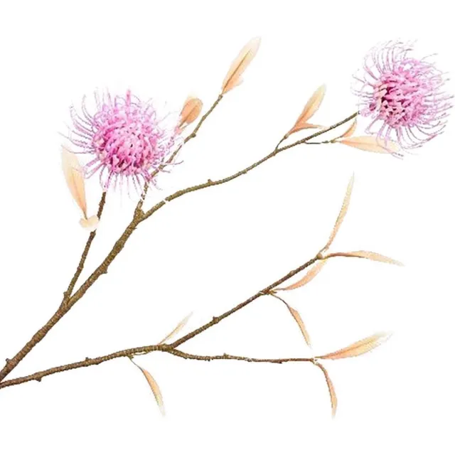 Silk-ka Kunstbloem-Zijden Bloem Protea Roze 70 cm