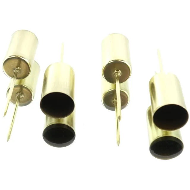 Kaemingk BV Kaemingk kaarsenhouder goud Ø 2,3 x 9,2 cm ijzer - set van 4
