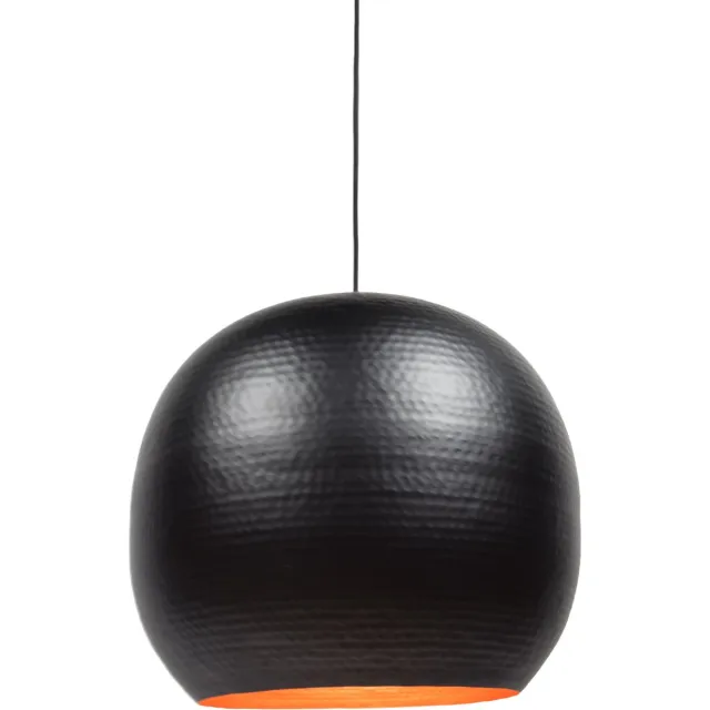 Urban Interiors Artisan XL Hanglamp Zwart - Hamerslag - Ø40