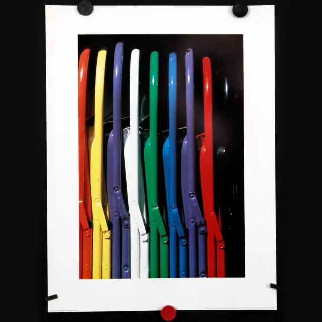 Catch Projecten Poster - Chairs - Jered Holmes - Offset poster - Jaren 80 - 48,5x60 cm Multicolor