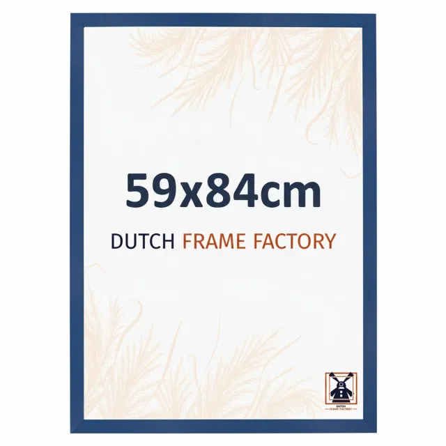 Dutch Frame Factory Fotolijst 59x84 cm - MDF - Donkerblauw - Benno