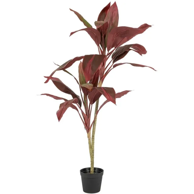 Damn Fashion Kunstplant rode cycas 120cm Multi