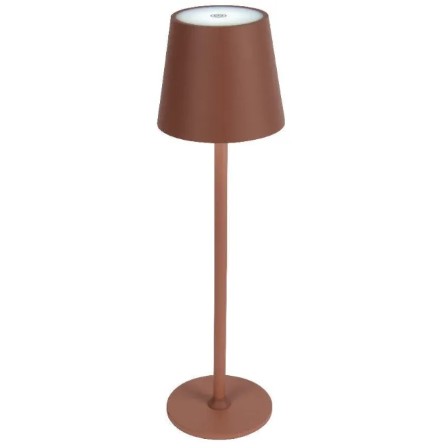Lumineo oplaadbare LED tafel lamp BO buiten zwart