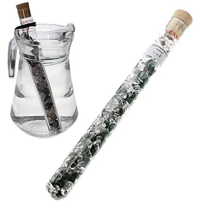 Phoenix Import Mani Bhadra Edelsteenwaterstaaf Lightheartedness & Patience - 24 - Edelsteen - Glas Meerkleurig