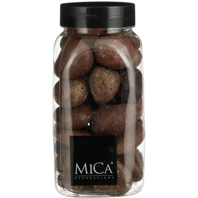 Mica Decorations Decoratie Stenen - 650 ml - Bruin
