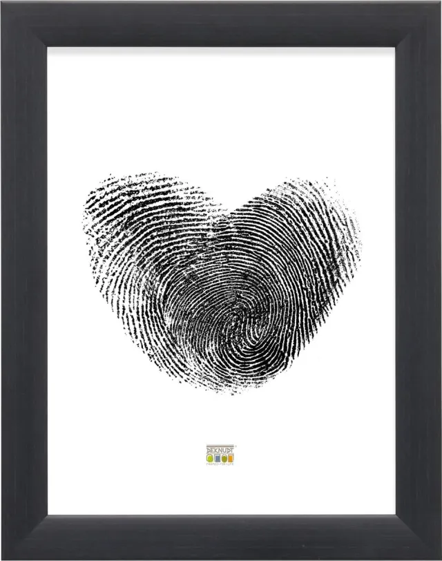 Deknudt Frames fotolijst S53GF9 - zwarte houtkleur - hout - 30x90 cm