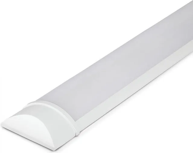 LEDVION LED Batten 150cm (30W, 4000K, 5600 lumen), Geïntegreerde LED, Koel Wit, Helder Licht, Plafonddlamp