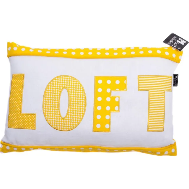 In The Mood Loft Mixed - Sierkussen - 30x45 cm - Warmgeel