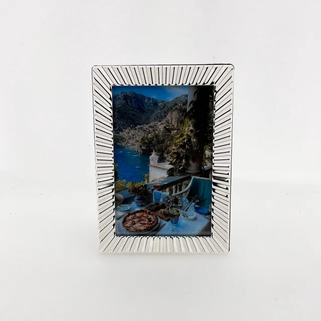 AL Fotolijst - Zilver - Breed Ribbel - 20 x 25 cm