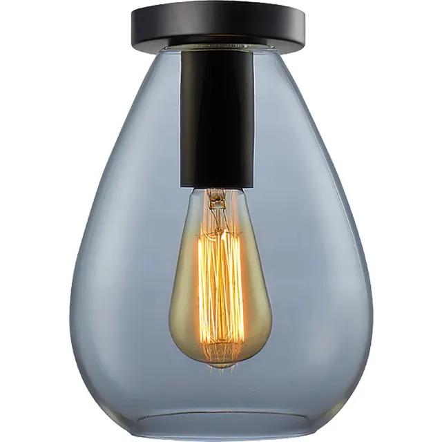 Freelight Plafondlamp Dorato H 26 cm zwart