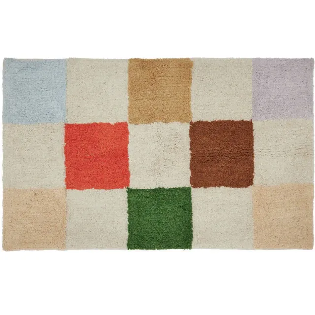 OYOY Mini vloerkleed Chess multicolour
