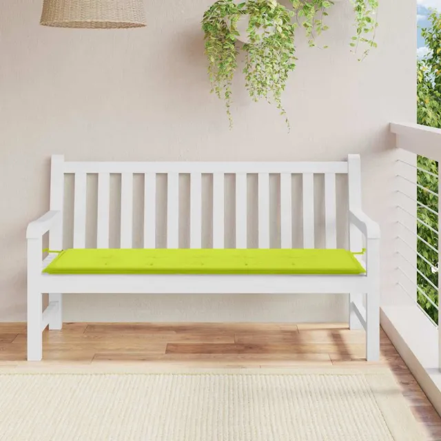 vidaXL Tuinbankkussen 150x50x3 cm oxford stof felgroen