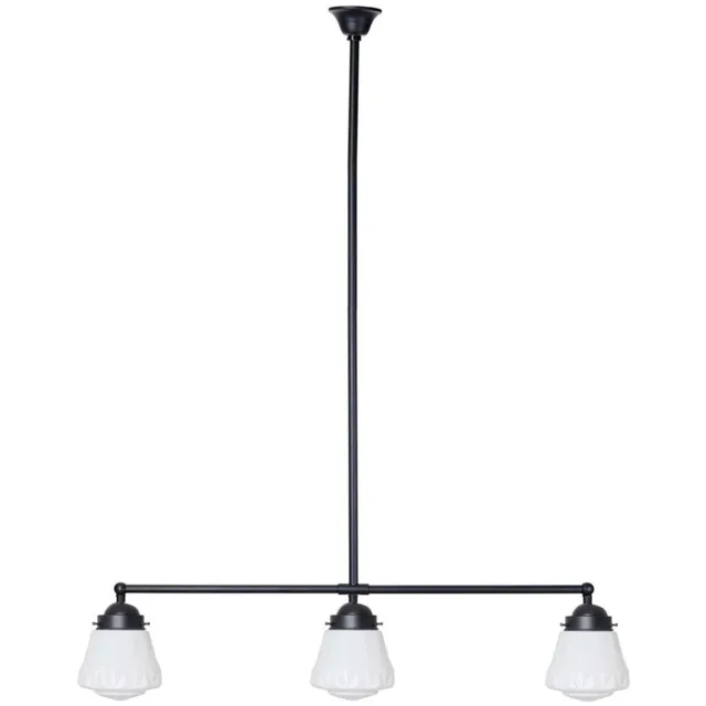 Coloured by Art Moonlight T-lamp 3 lichts Bold - Art Deco Trade Zwart